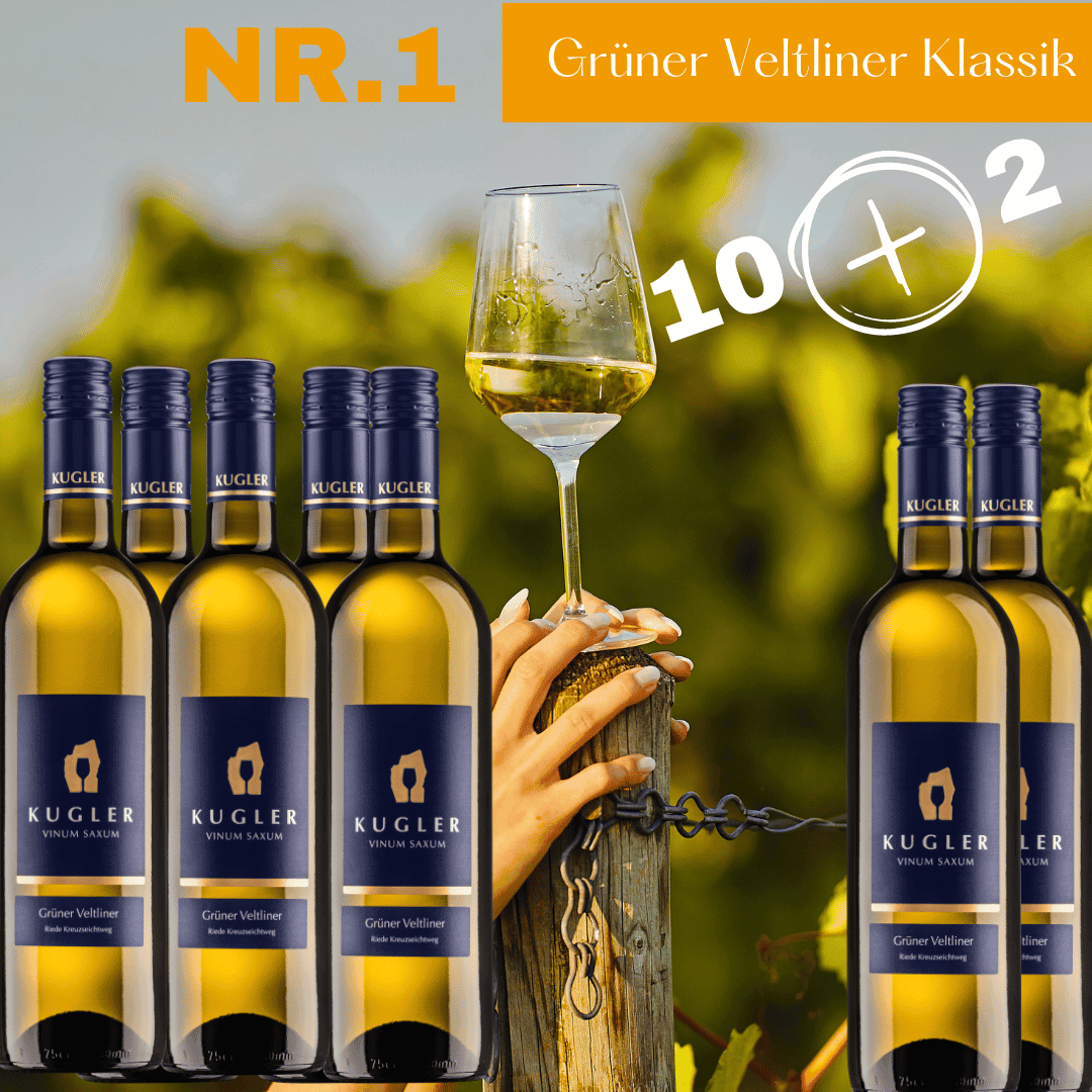 Sommerweinaktion: Grüner Veltliner – 10 + 2 Gratis!